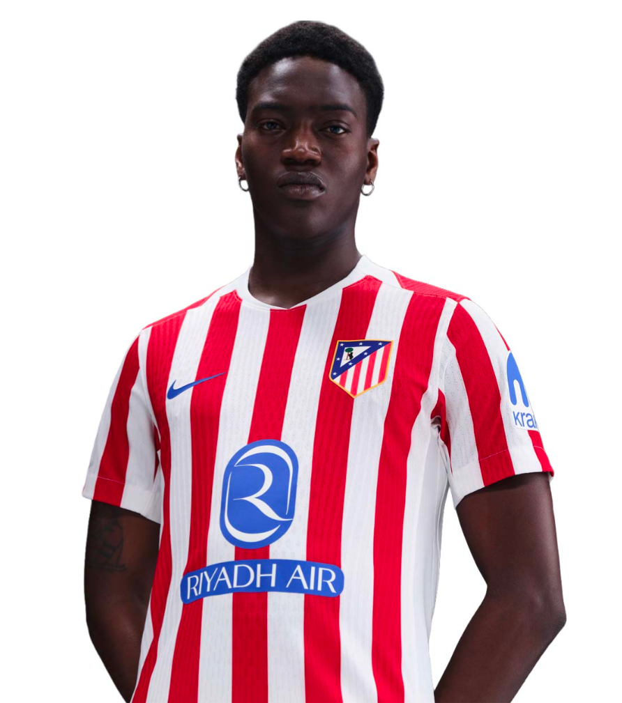 Maillot domicile de l'Atlético de Madrid  25/26