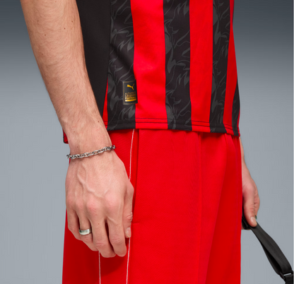 Maillot domicile d'Ac Milan 2025-2026 (Version Européenne)